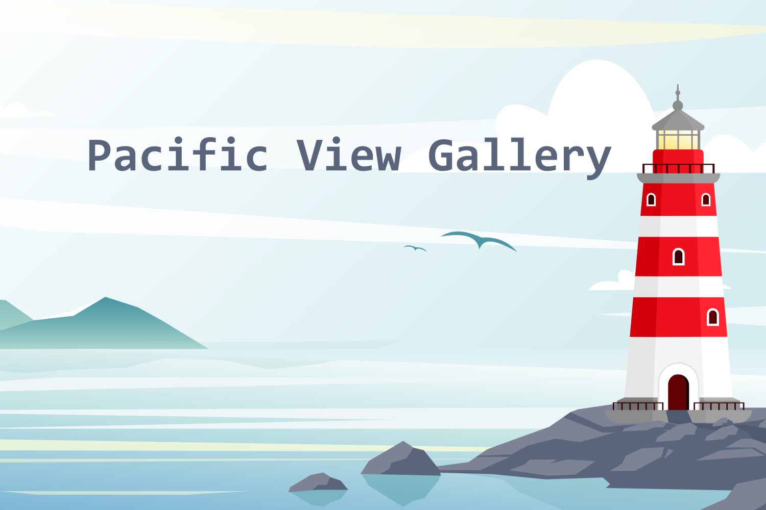 Pacific View Gallery banner pic